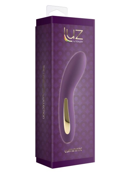 Wibrator g-spot sex stymulacja punkt G 17cm LED USB - 3