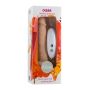 Dildo z wibracją rotacją pilot cielisty 18 cm - 4