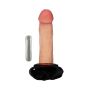 Majtki strap-on uprząż penis dildo wibrator 16cm - 4