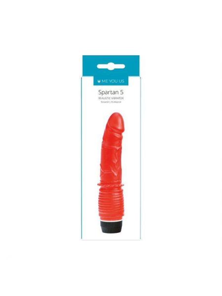 Wibrator realistyczny fałdowany żyły penis 20 cm - 2