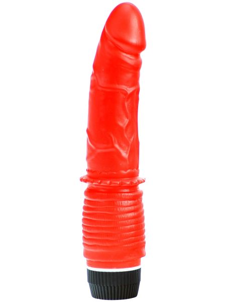 Wibrator realistyczny fałdowany żyły penis 20 cm