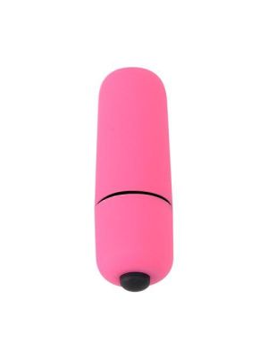 Mini wibrator mały sex masażer łechtaczki 5 cm różowy - image 2