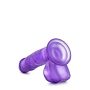 Penis żelowy gruby dildo z mocną przyssawką 18 cm - 5