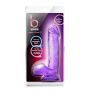 Penis żelowy gruby dildo z mocną przyssawką 18 cm - 2