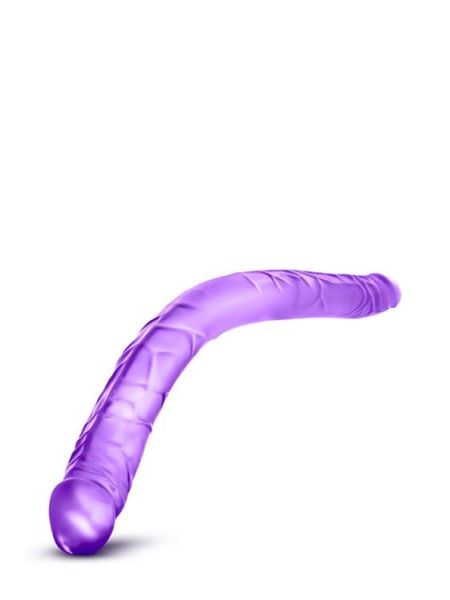 Dildo silikonowe żylaste do podwójnej penetracji - 4