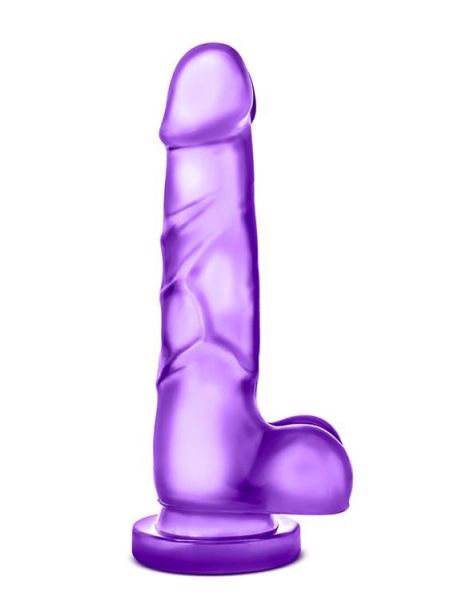 Penis żelowy gruby dildo z mocną przyssawką 19 cm - 2