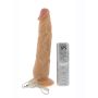 Realistyczne dildo z pilotem elastyczne 23 cm - 2