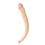 Dildo dwustronne analne waginalne podwójne 38cm - 5