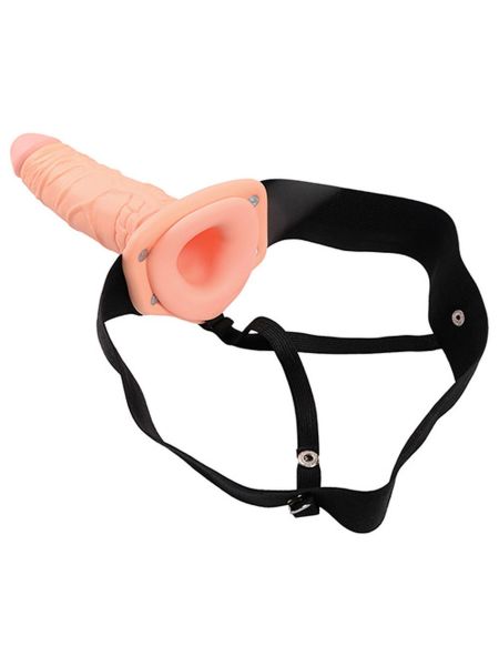 Proteza penisa na paskach pusta strap-on 20cm sex - 3