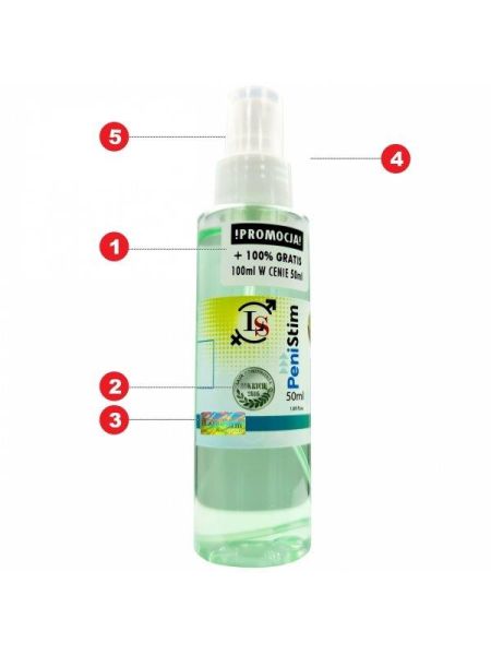 Spray intymny przedłuża sex opóźnia wytrysk 50ml - 2