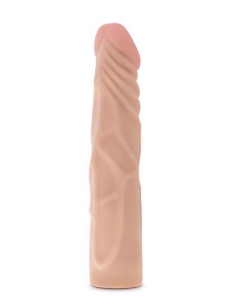 Elastyczne dildo realistyczne z kręgosłupem 19 cm - 4