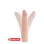 Elastyczne dildo realistyczne z kręgosłupem 19 cm - 4