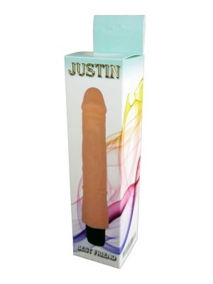 Realistyczny penis z cyberskóra cielisty 22 cm - image 2