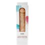 Wibrator realistyczny - wibrujący sztuczny penis cielisty 23 cm - 3