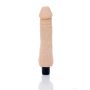 Wibrator realistyczny - wibrujący sztuczny penis cielisty 23 cm - 9