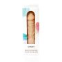 Wibrator realistyczny - wibrujący sztuczny penis cielisty 20 cm - 3