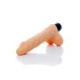 Dildo 12 wibracji pulsacji cyberskóra cielisty 20 cm - 7