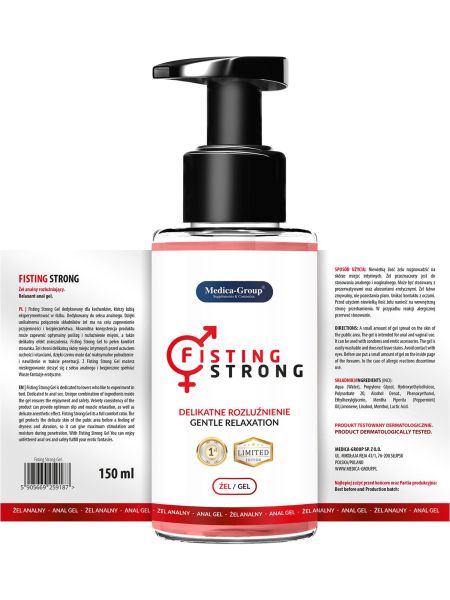 Żel rozluźniający odbyt do fistingu mocny 150 ml - 2