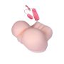 Masturbator realistyczny 2 otwory wibracje 5kg XXL - 2