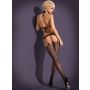 Bodystocking pończochy top nagie krocze N108 S/M/L - 4