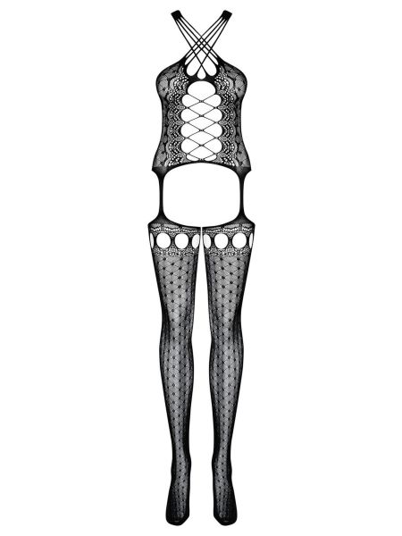 Bodystocking top pończochy siateczka G313 S/M/L - 2