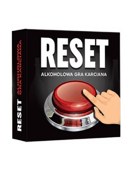 RESET gra imprezowa alkoholowa prezent karciana