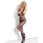 Bodystocking otwarty krok sex siateczka N106 S/M/L - 2