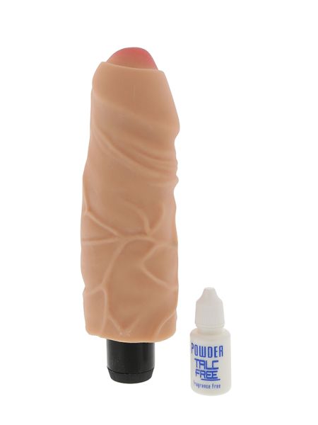 Dildo penis naturalna cyberskóra realistyczny 9cm - 2