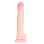 Penis realistyczny żylasty miękki dildo 24 cm - 2