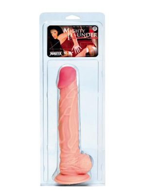 Penis realistyczny żylasty miękki dildo 24 cm - image 2