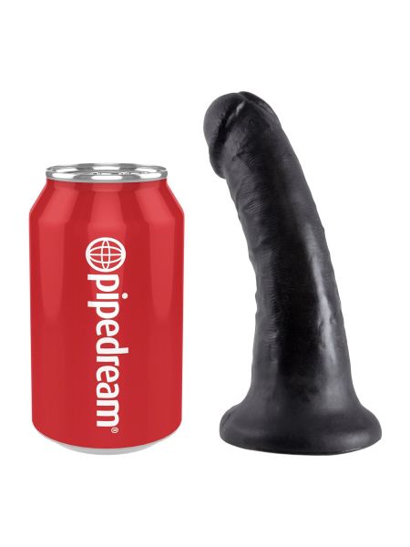 Dildo-COCK 6 INCH BLACK - 5