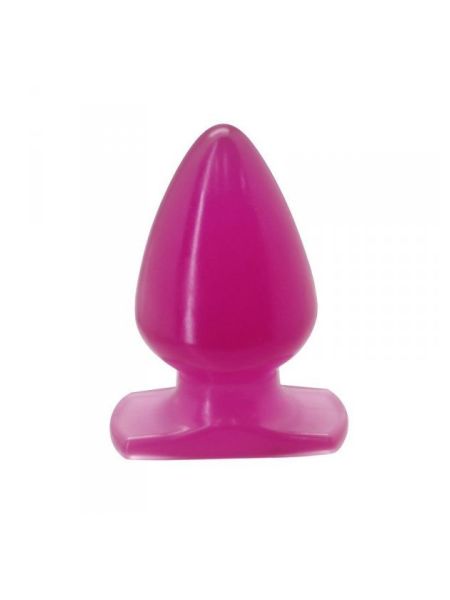 Pękaty szeroki korek plug analny sex zatyczka 10cm - 2