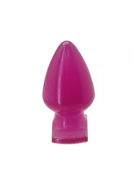 Pękaty szeroki korek plug analny sex zatyczka 10cm - 3