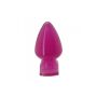 Pękaty szeroki korek plug analny sex zatyczka 10cm - 4