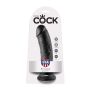 Dildo-COCK 8 INCH BLACK - 5