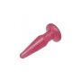 Korek analny plug żelowy brokat sex analny 12cm - 3