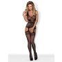 Bodystocking otwarty krok sex siateczka F217 S/M/L - 2