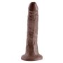 Dildo-COCK 7 INCH BROWN - 2