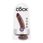 Dildo-COCK 7 INCH BROWN - 3