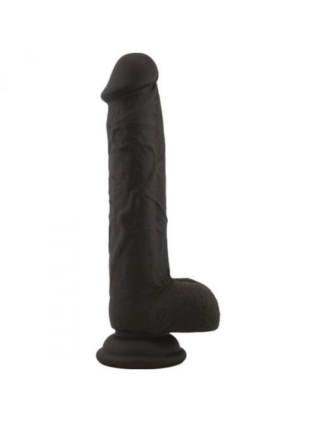 Duże realistyczne dildo jądra przyssawka sex 21cm - 2