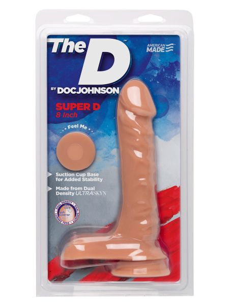 Dildo-THE SUPER D VANILLA 8 INCH - 4