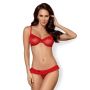 Stanik stringi sexy komplet bielizny 827-SET-3 L/XL - 3