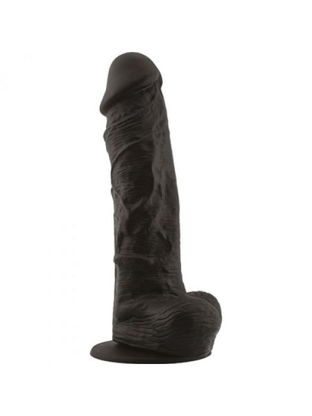 Wielkie dildo jądra i przyssawka realistyczne 28 cm - 2