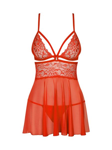 Koszulka babydoll stringi komplet 838-BAB-3 L/XL - 4