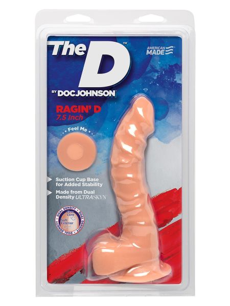 Dildo-THE RAGIN D VANILLA 7,5 INCH - 3