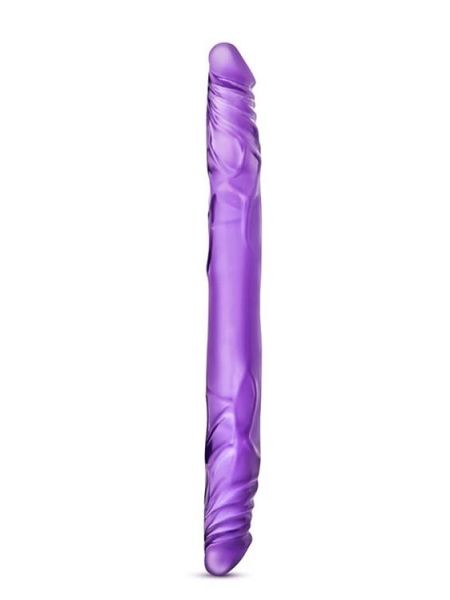 Dildo-B YOURS 14""""DOUBLE DILDO PURPLE - 2