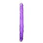 Dildo-B YOURS 14""""DOUBLE DILDO PURPLE - 4