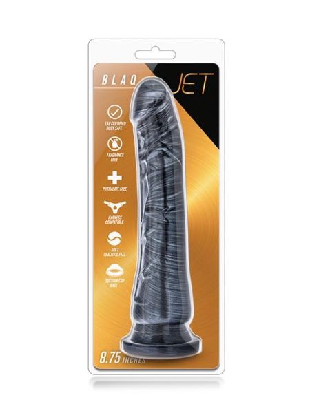 Dildo-JET BLAQ CARBON METALLIC BLACK