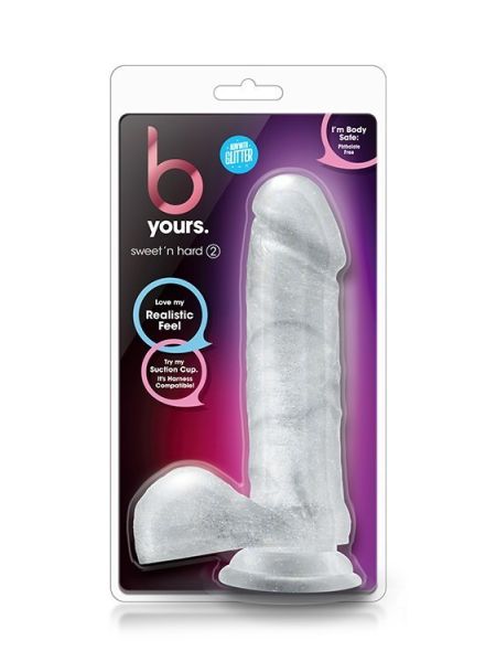 Dildo realistyczne - męski żelowy na przyssawce 15 cm - 2