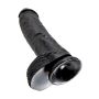 Dildo-COCK 10 INCH W/ BALLS BLACK - 9